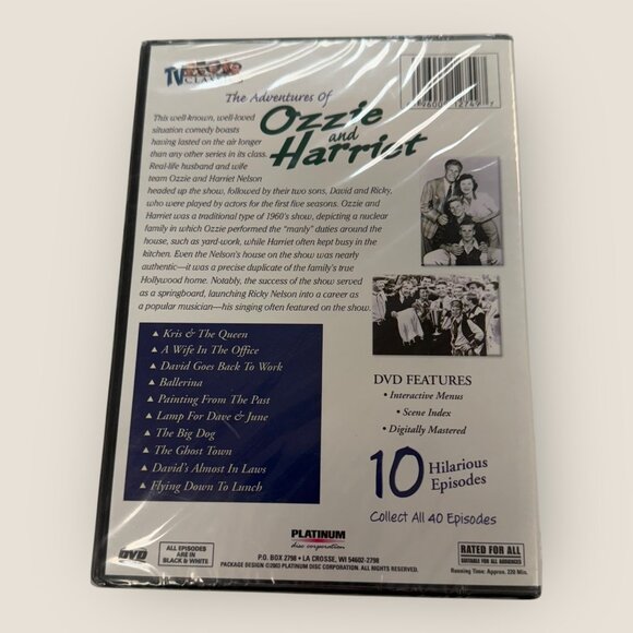 The Adventures Of Ozzie And Harriet DVD Collection - Picture 2 of 2